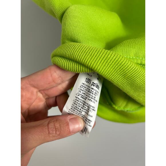 Nickelodeon TMNT Green Graphic Kid's Full Zip Hooded Sweater Vest Size 8 - Picture 6 of 6